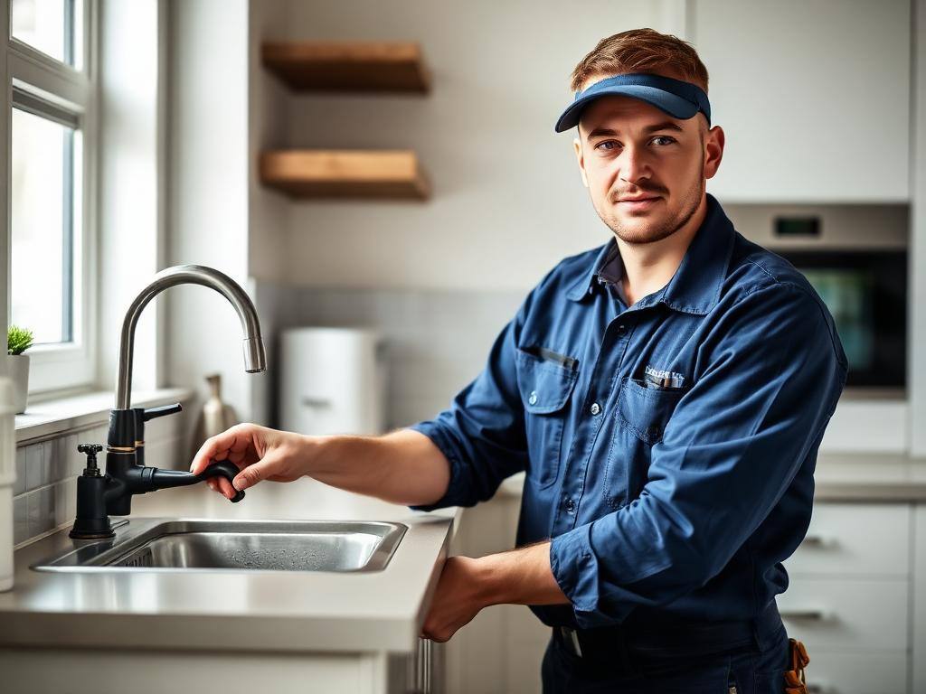 Plumbing contractor website sample design, Springfield, MO